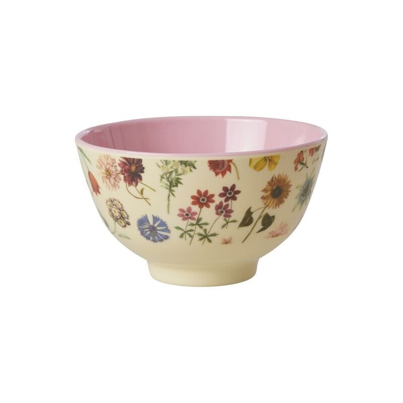 RicebyRice Small Floras Melamine Bowl