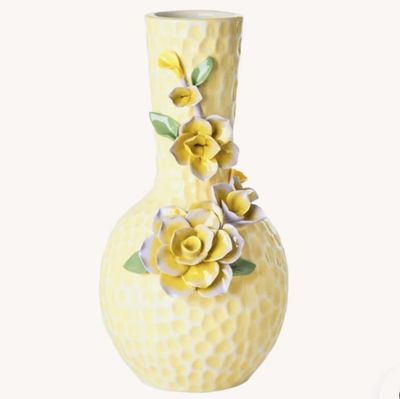 RicebyRice Cream Sculpture Vase