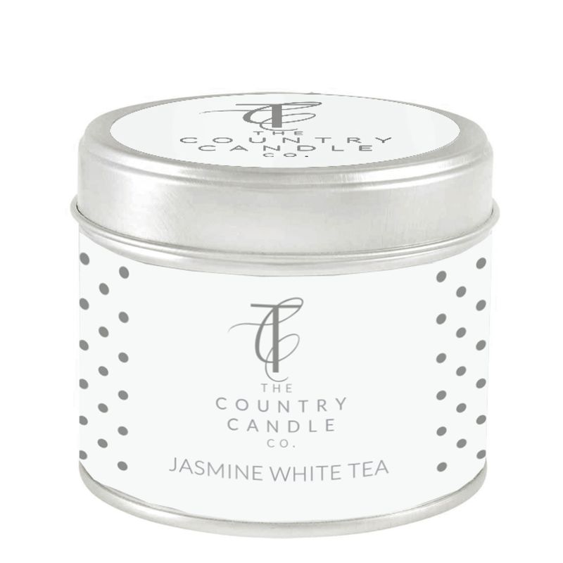 The Country Candle Co. Jasmine & White Tea Quintessential Candle In Tin