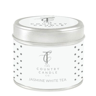 The Country Candle Co. Jasmine & White Tea Quintessential Candle In Tin