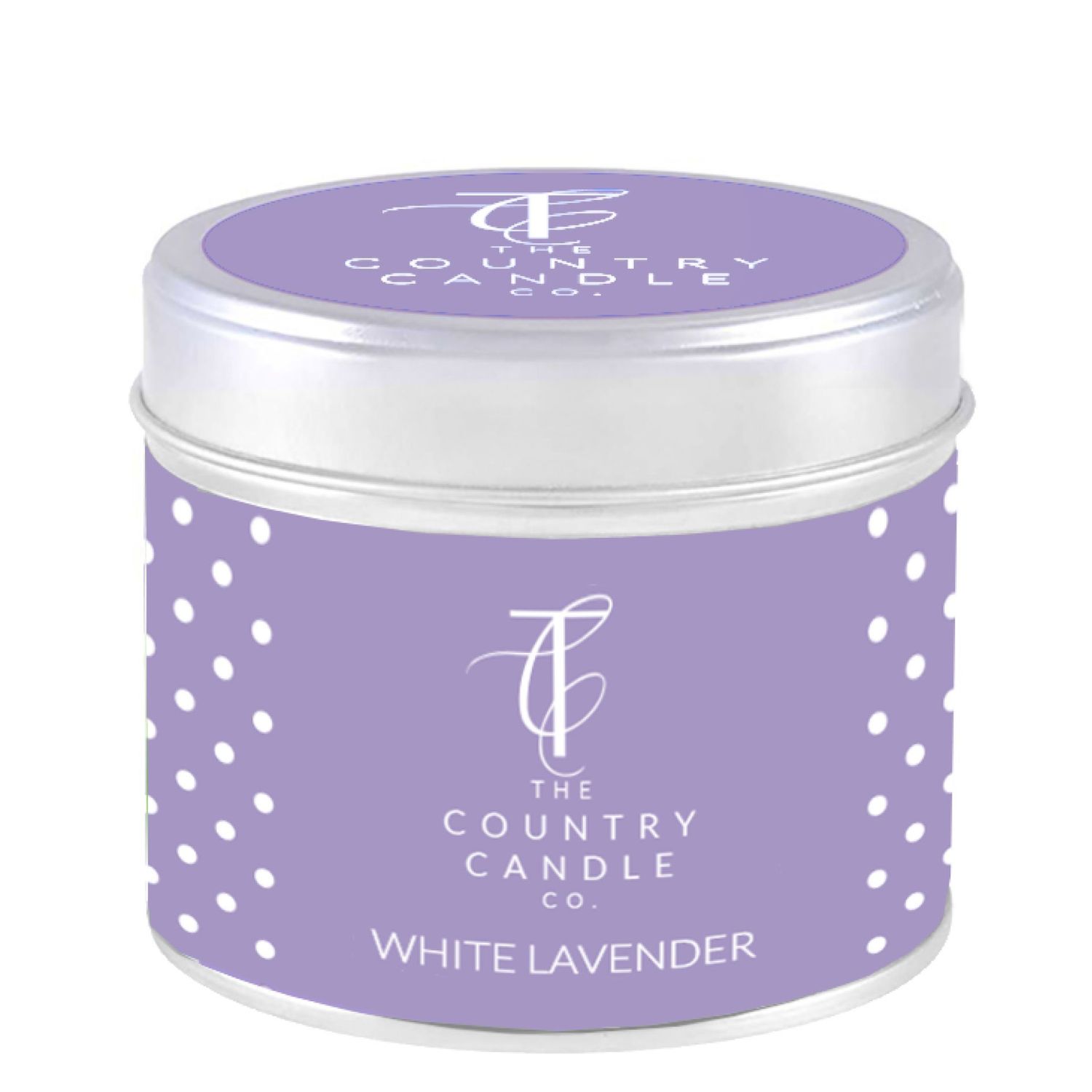 The Country Candle Co. White Lavender Quintessential Candle In Tin