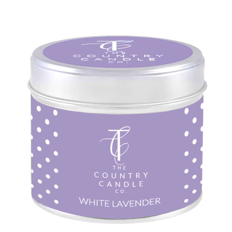 The Country Candle Co. White Lavender Quintessential Candle In Tin