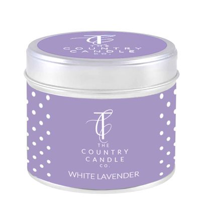The Country Candle Co. White Lavender Quintessential Candle In Tin