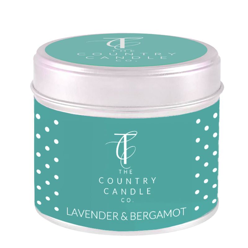 The Country Candle Co. Lavender & Bergamot Quintessential Candle in Tin