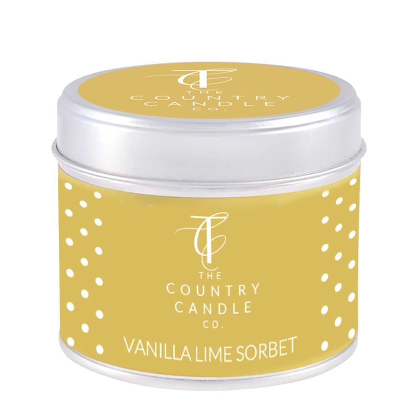 The Country Candle Co. Vanilla Lime Sorbet Quintessential Candle in Tin