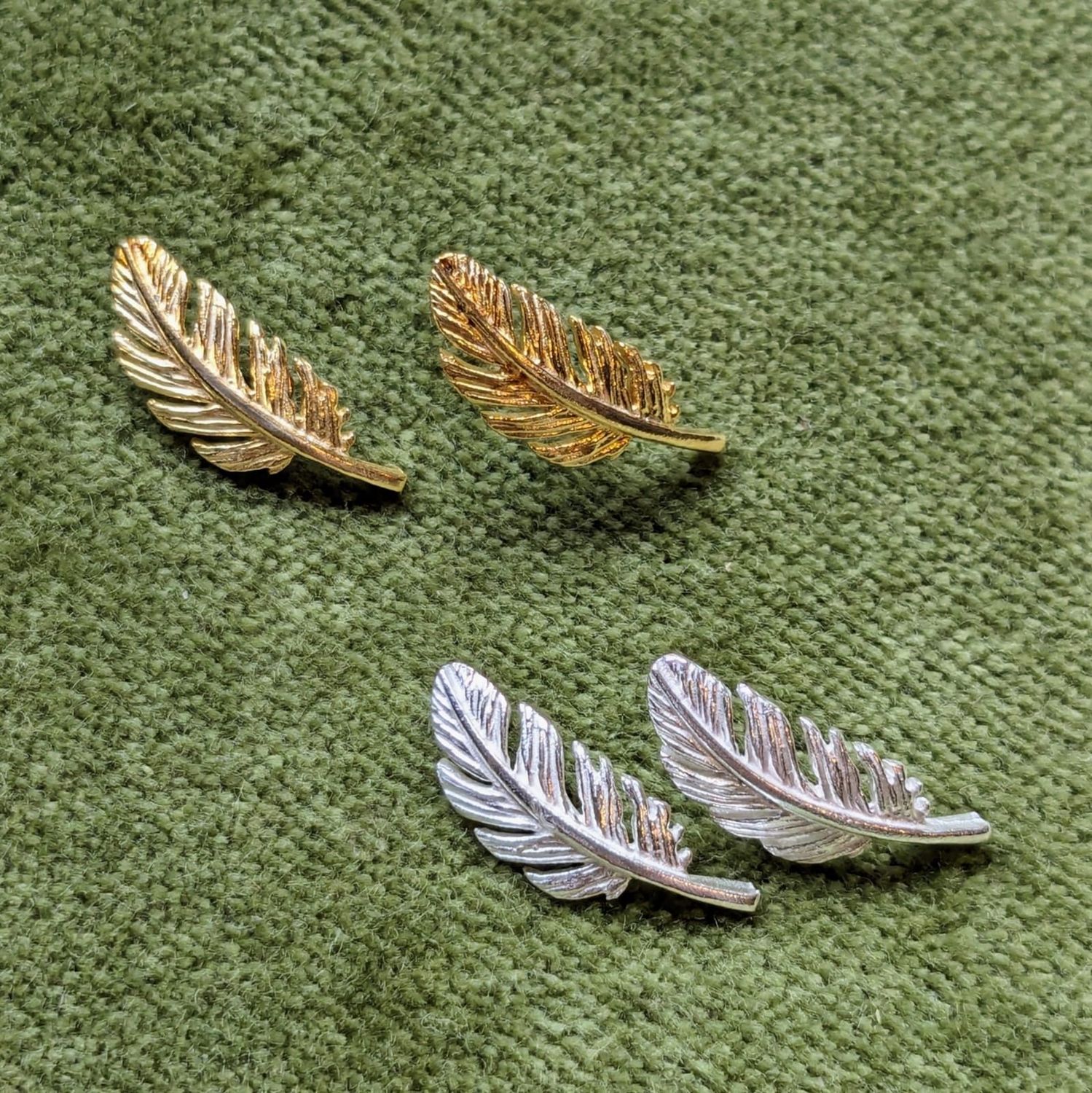 Lisa Angel Feather Earrings