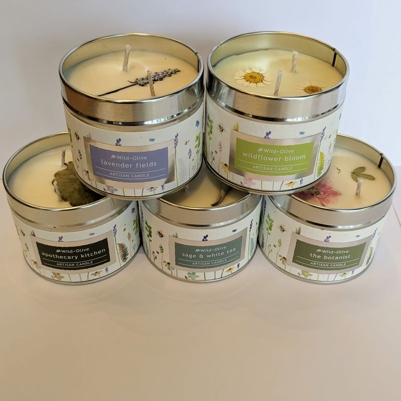 Wild Olive Artisan Candle