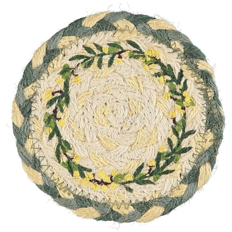 Mimosa Braided Coasters