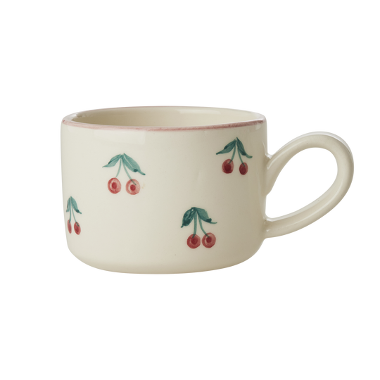 Rice.dk Hand Painted Cup with Cherries