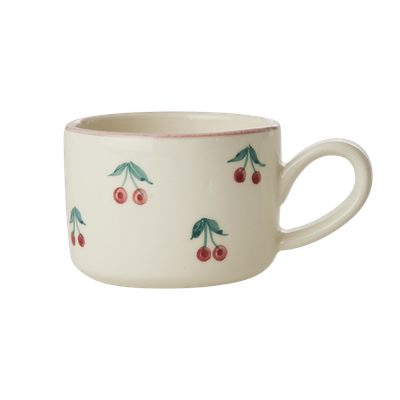 Rice.dk Hand Painted Cup with Cherries