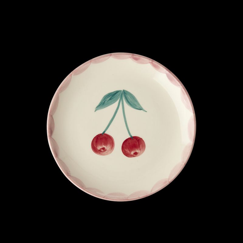 Rice.dk Hand Painted Cherry Plate