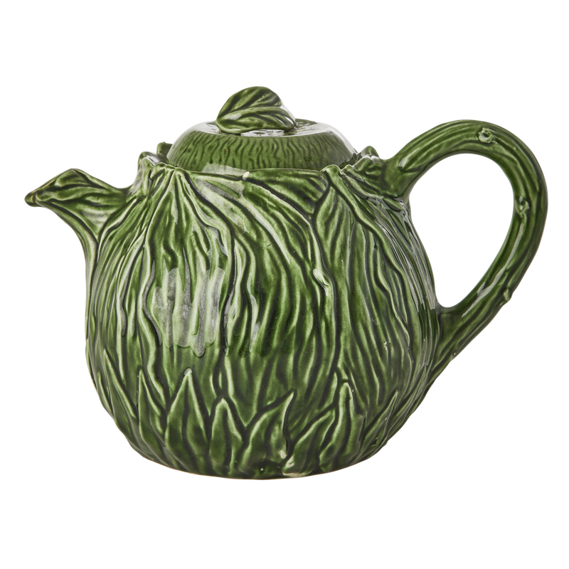 Rice.dk Hand Painted Kale Teapot