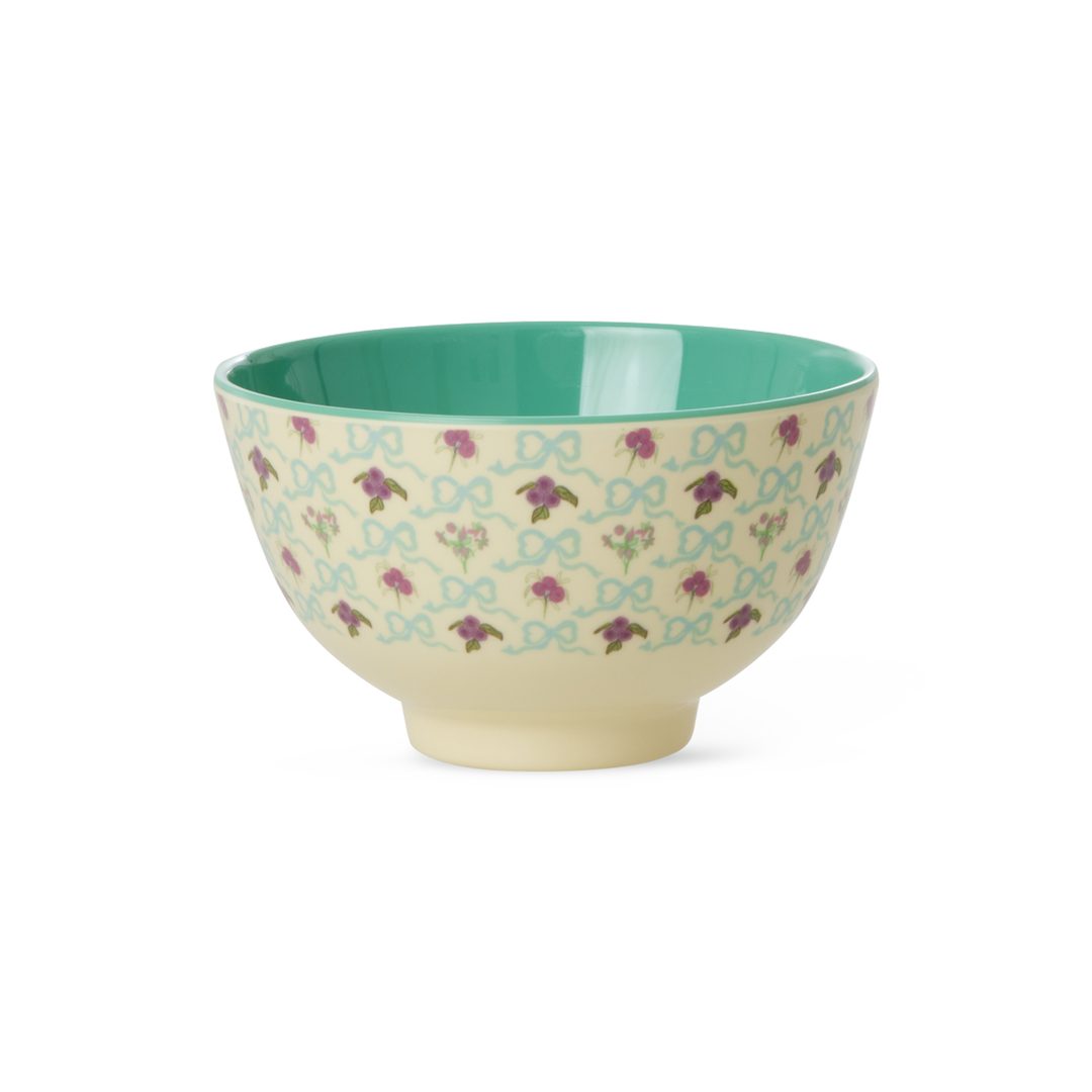 Rice.dk Melamine Bow & Bouquet Bowl