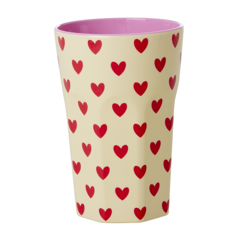 Rice.dk Darling Hearts Melamine Latte Cup