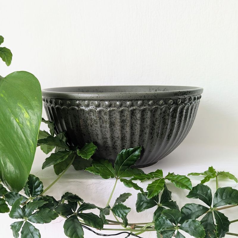 Greengate.dk Alice Olive Green Cereal Bowl
