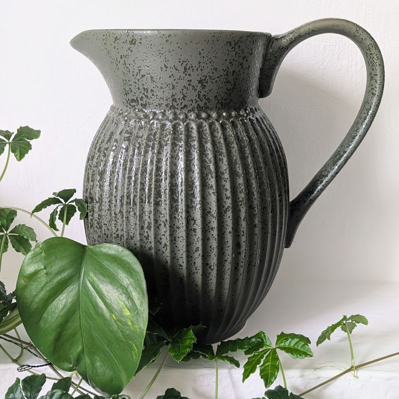 Greengate.dk Alice Olive Green Jug