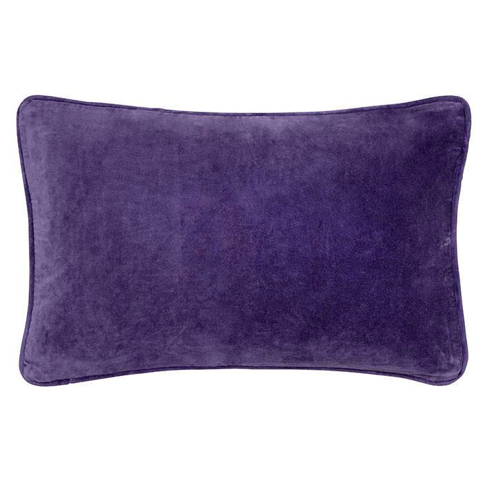 Bungalow.dk Violet Oblong Velvet Cushion