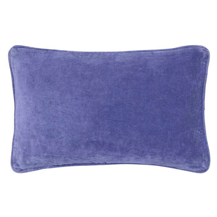 Bungalow.dk Cornflower Oblong Velvet Cushion