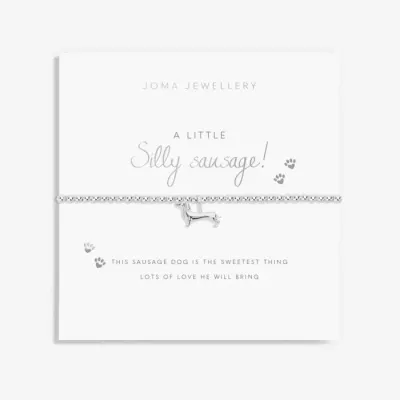 Joma Jewellery A Little Silly Sausage Bracelet