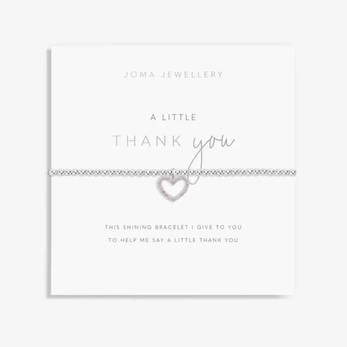 Joma Jewellery A Little Thank You Bracelet