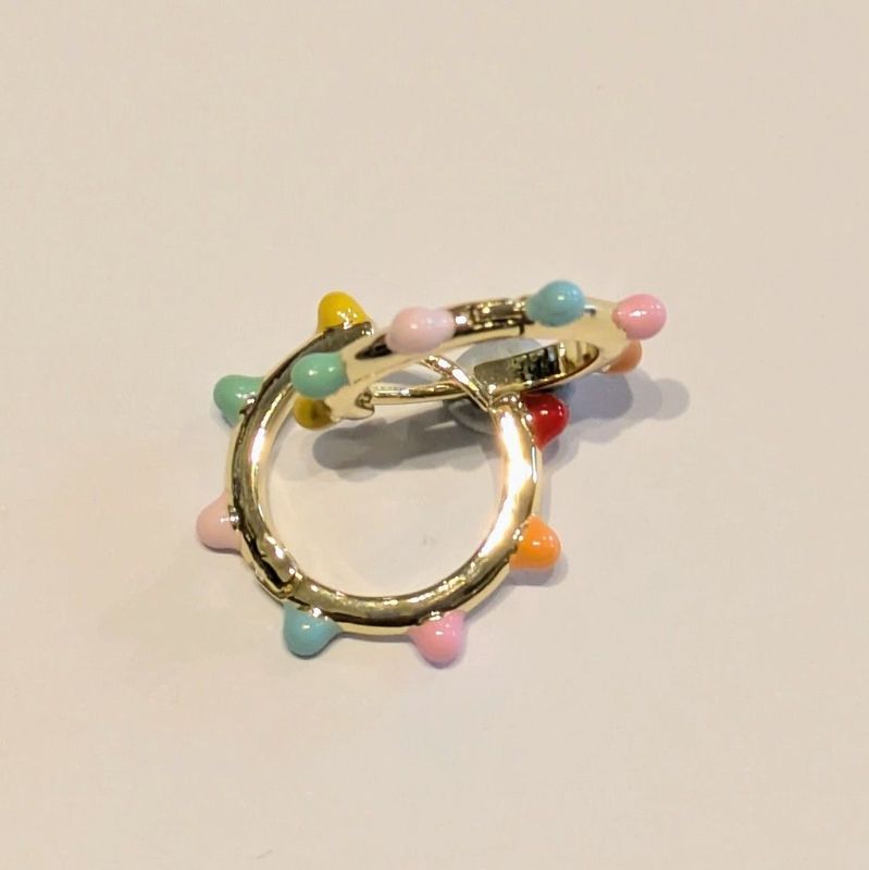 Lisa Angel Pom Pom Earrings