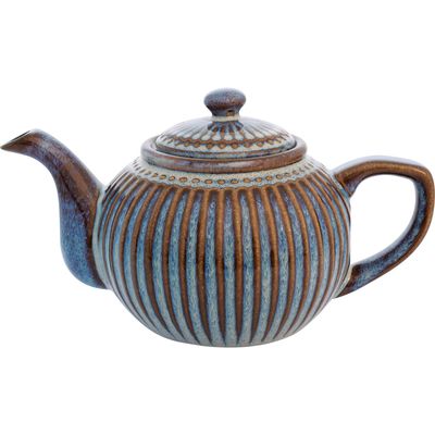 Greengate Alice Oyster Blue Teapot