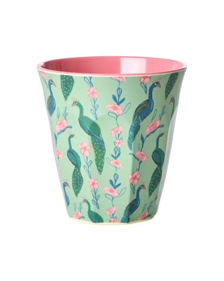 Rice.dk Peacock Melamine Cup