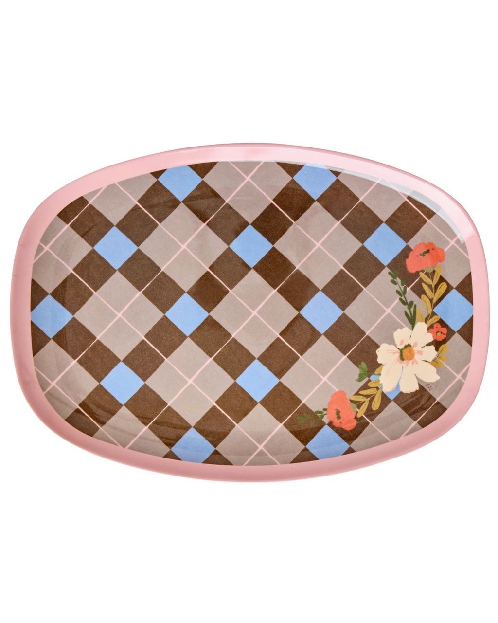 Rice.dk Melamine Tile Print Plate