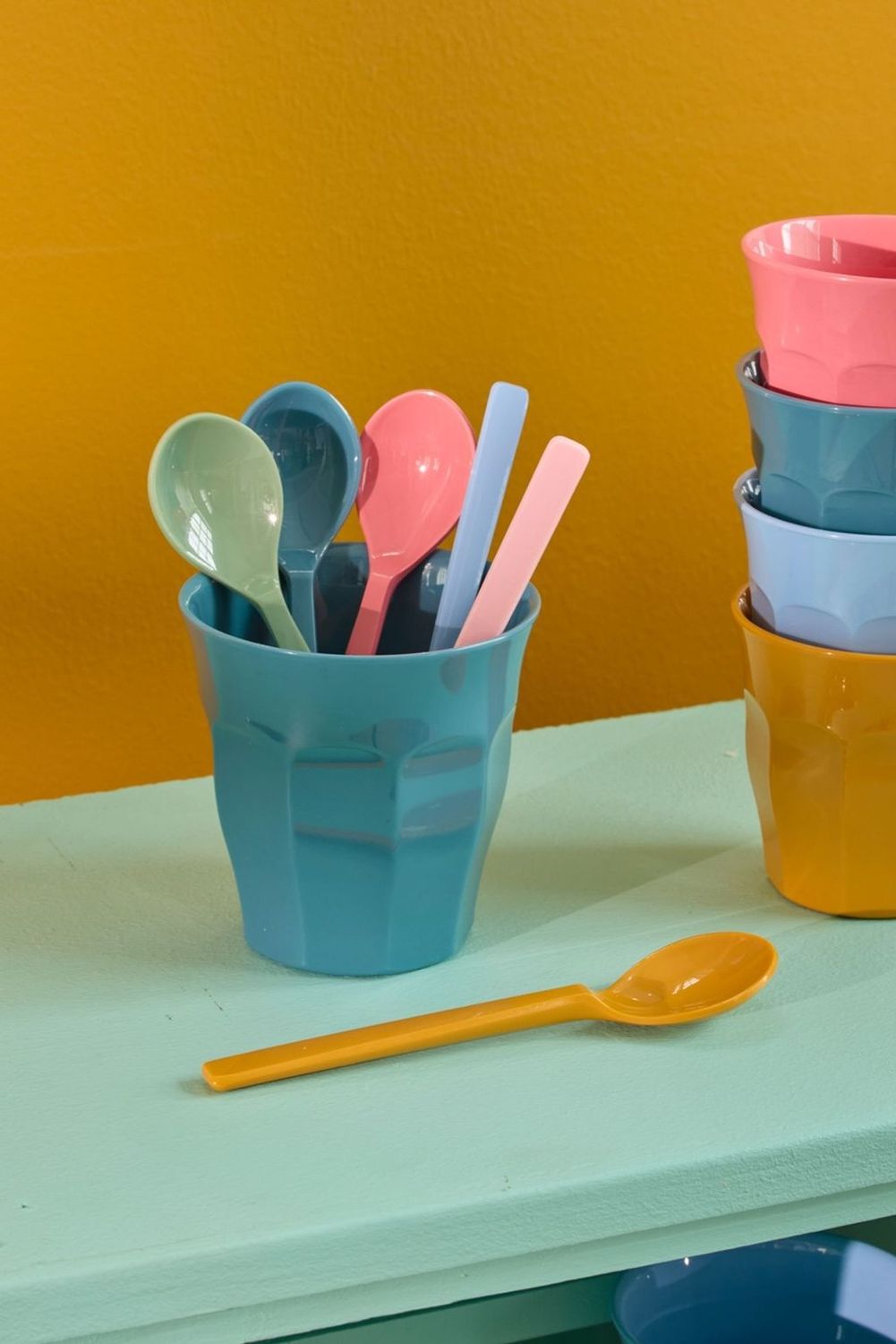 Rice.dk Melamine Set of 6 AW25 Plain Spoons