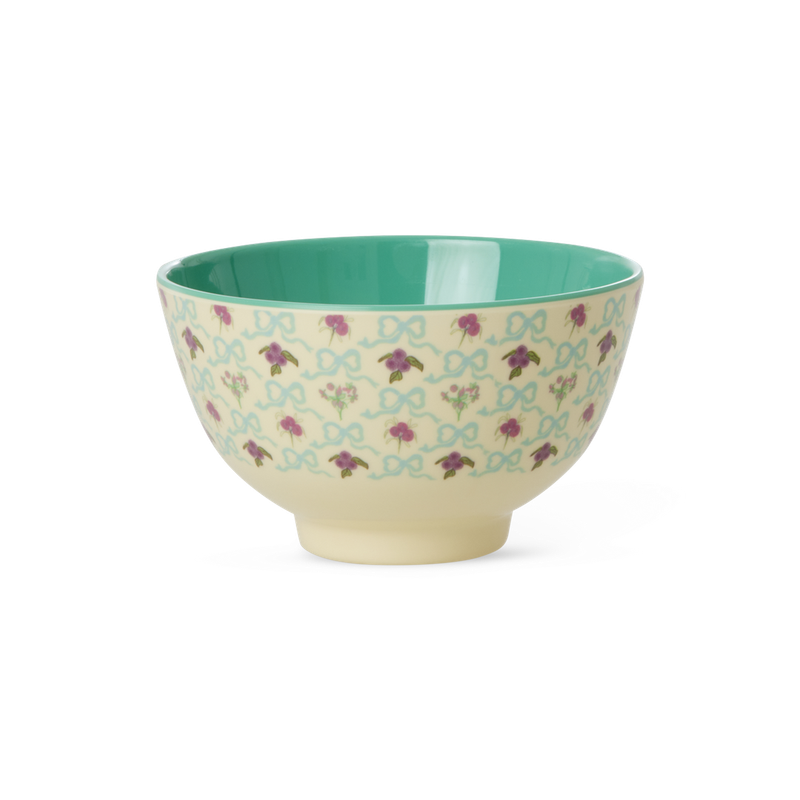 Rice.dk Melamine Bow & Bouquet Bowl