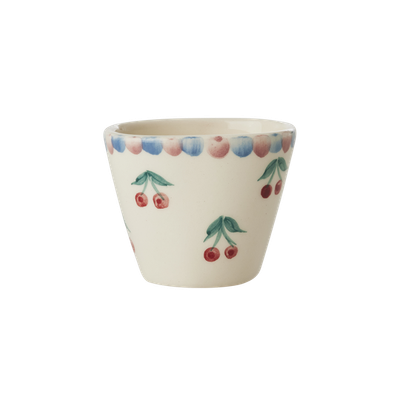 Rice.dk Hand Painted Espresso Cup with Cherries