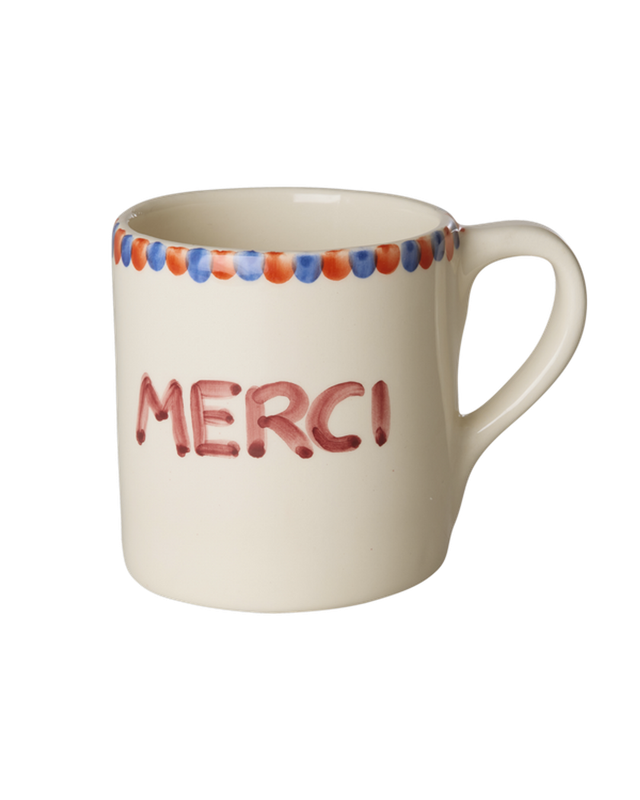Rice.dk Hand Painted Merci Mug