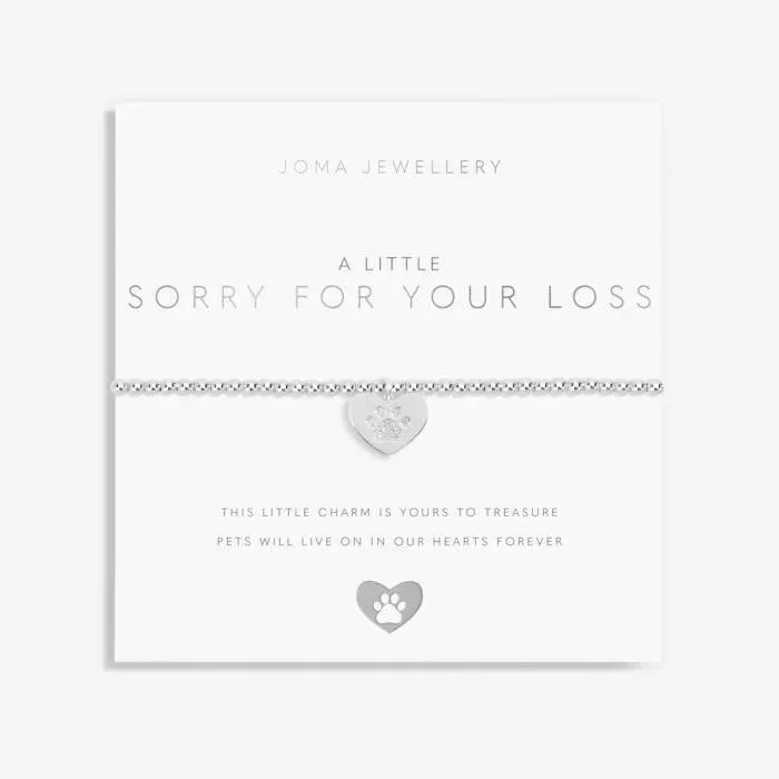 Joma Jewellery A Little Sorry For Your Loss Bracelet