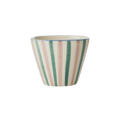 Rice.dk Hand Painted Stripey Espresso Cup Rice.dk Hand Painted Stripey Espresso Cup