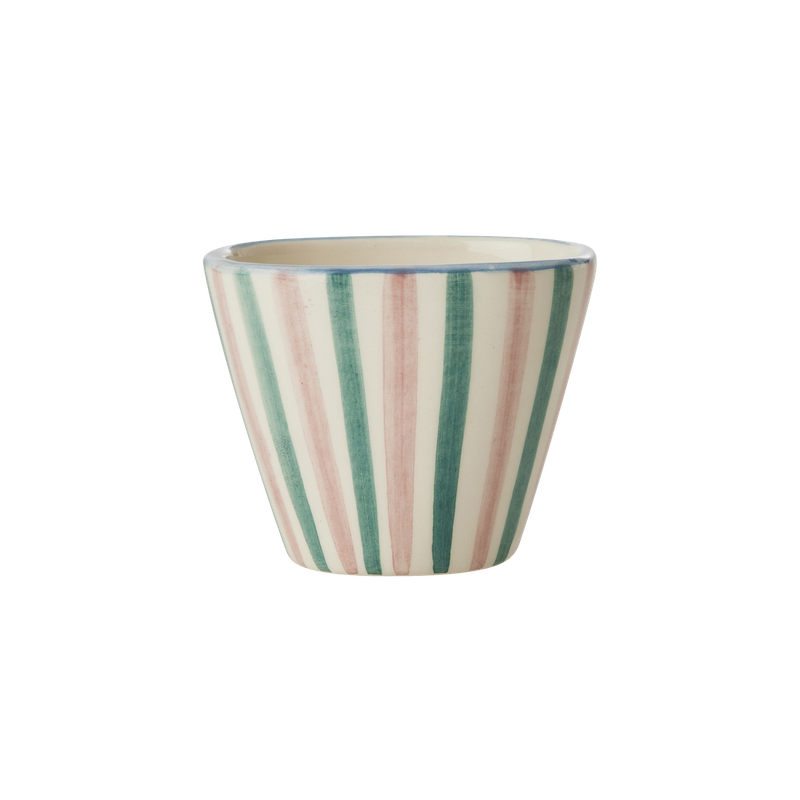 Rice.dk Hand Painted Stripey Espresso Cup