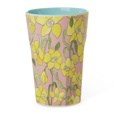 Rice.dk Daffodils Melamine Latte Cup Rice.dk Daffodils Melamine Latte Cup