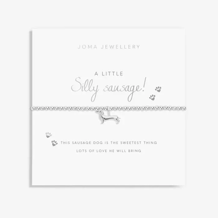 Joma Jewellery A Little Silly Sausage Bracelet