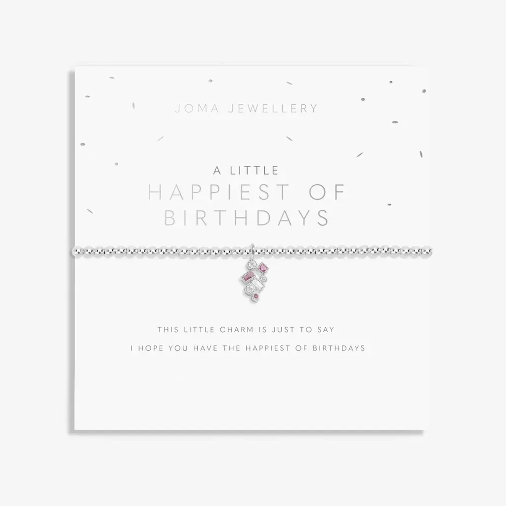 Joma Jewellery A Little Happiest Of Birthdays Bracelet