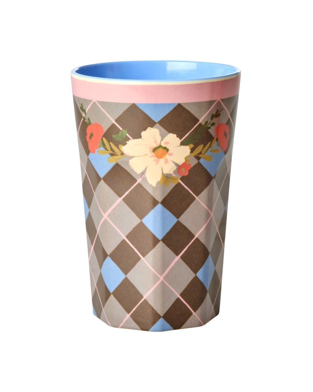 Rice.dk Melamine Tile Print Latte Cup