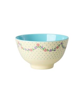 Rice.dk Dots & Flowers Small Melamine Bowl
