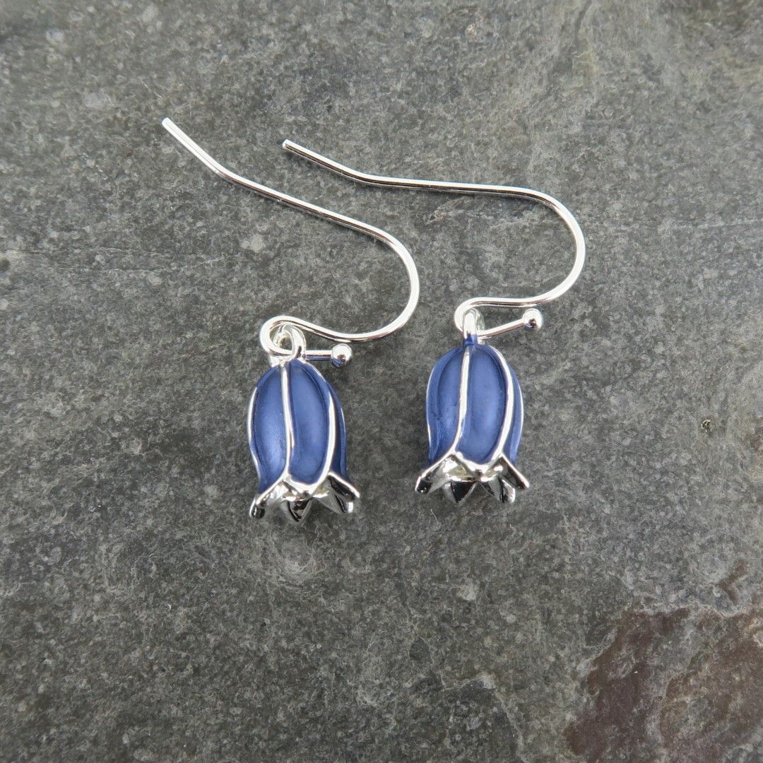 Alexander Thurlow Single Bluebell Earrings