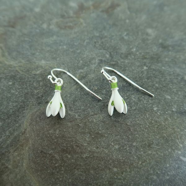 Alexander Thurlow Single Snowdrop Earrings