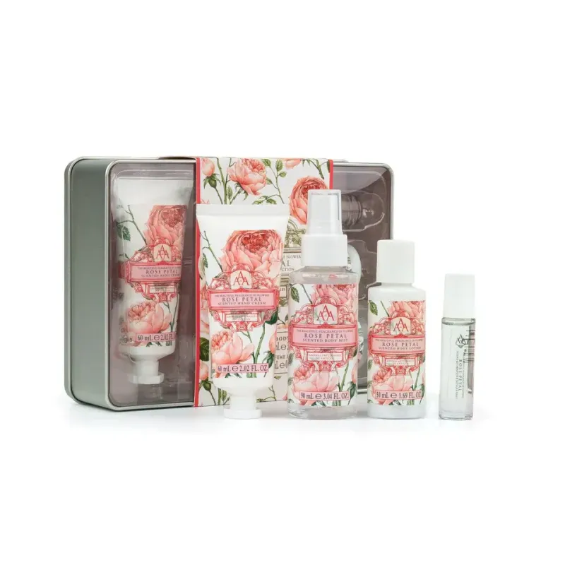 AAA Floral Rose Petal Gift Tin