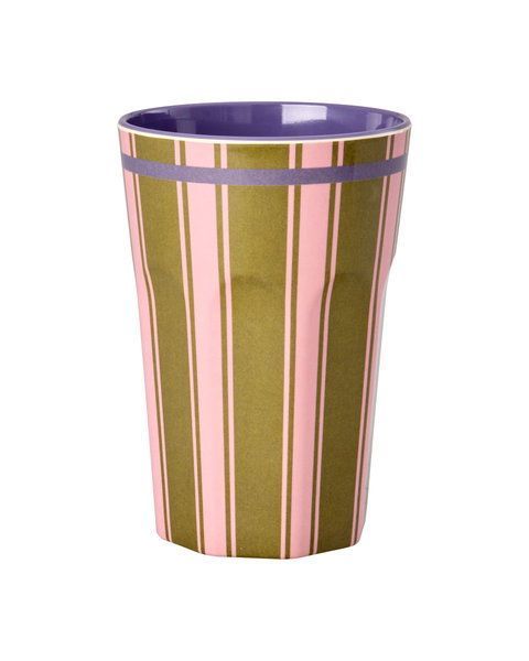 Rice.dk Stripe Delight Melamine Latte Cup