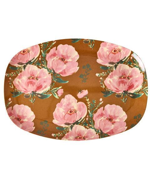 Rice.dk Fiesta Rose Melamine Plate