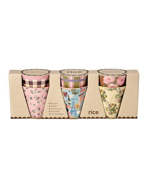 Rice.dk Small Patterned Melamine Cup