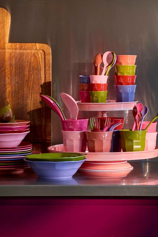 Rice.dk Assorted Plain Melamine Cup