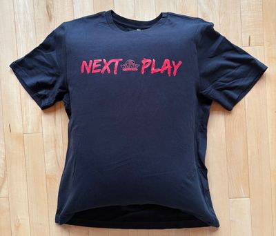 Next Play or Logo T'shirt