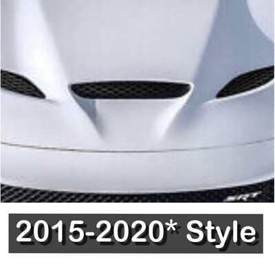 2015-2020 & 2021-2022 Charger Hellcat Hood Scoop & Vents PAINTED 