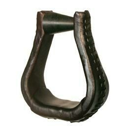 Circle Y ErgoBalance Leather Laced Stirrups
